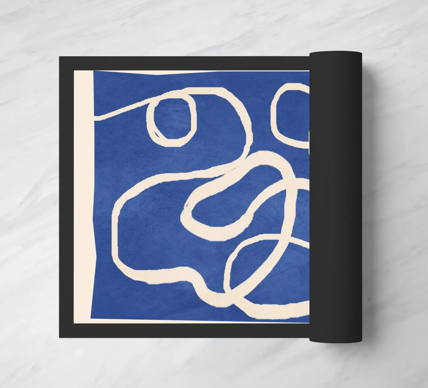 Ether Line 3 doormat by Nadjaa