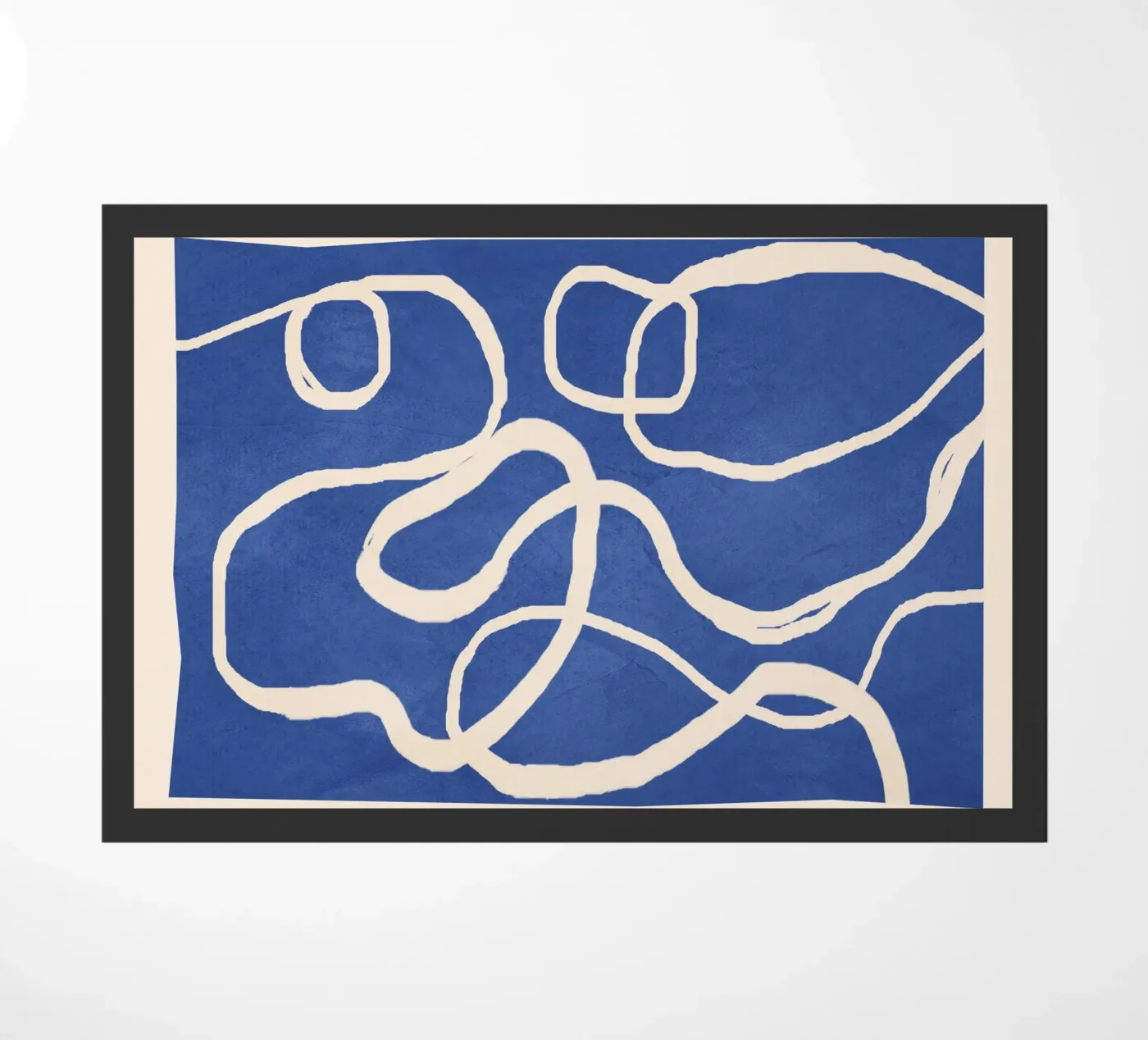 Ether Line 3 doormat by Nadjaa