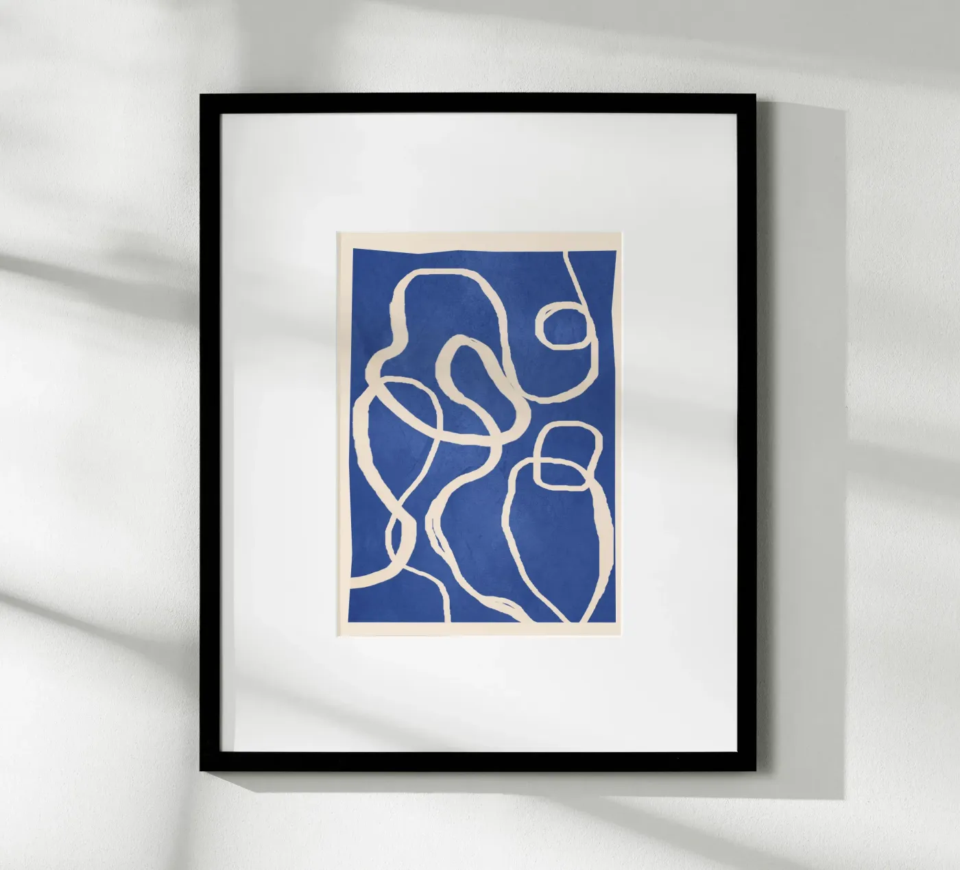 Ether Line 3 poster van Nadjaa