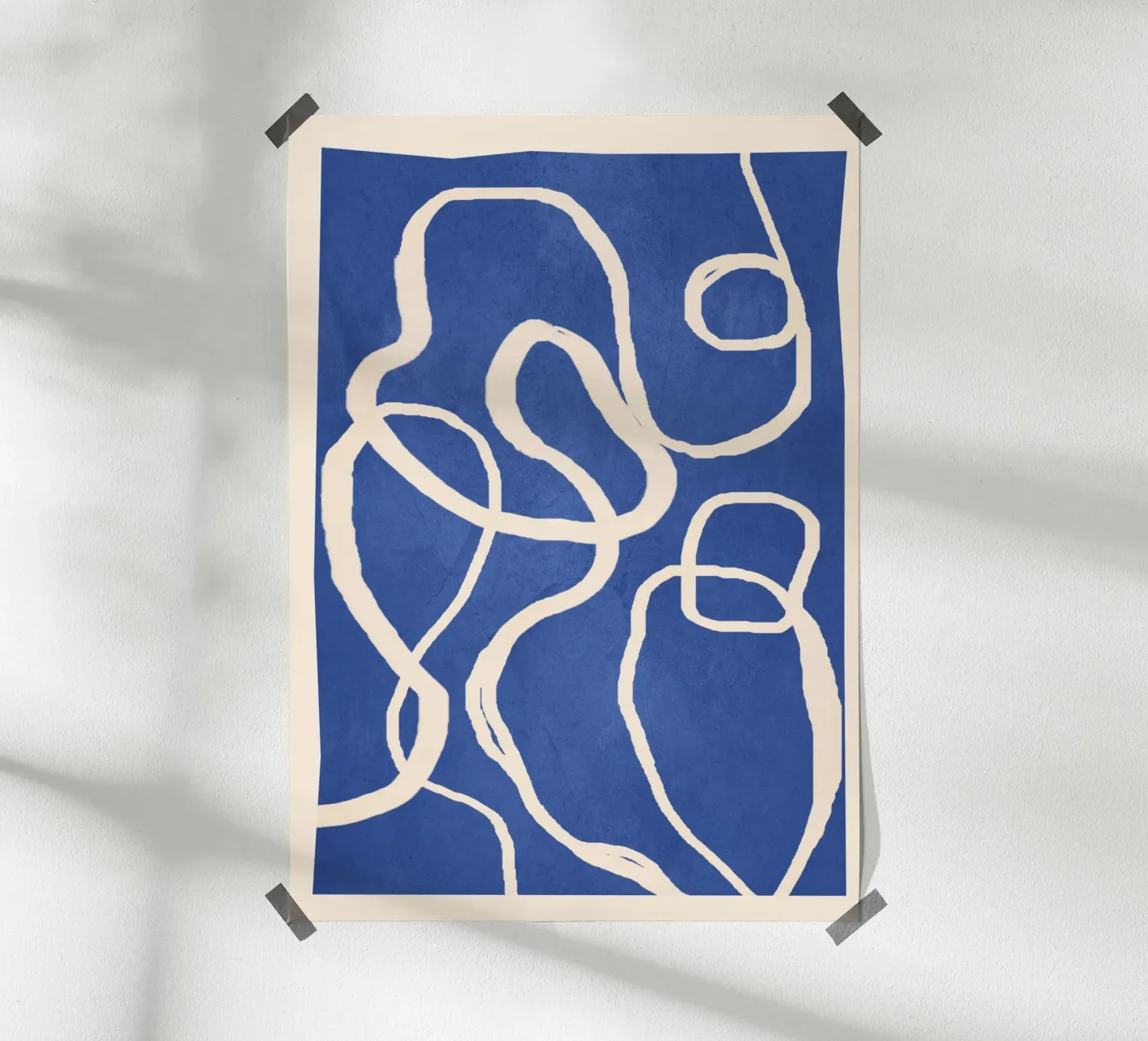 Ether Line 3 poster van Nadjaa