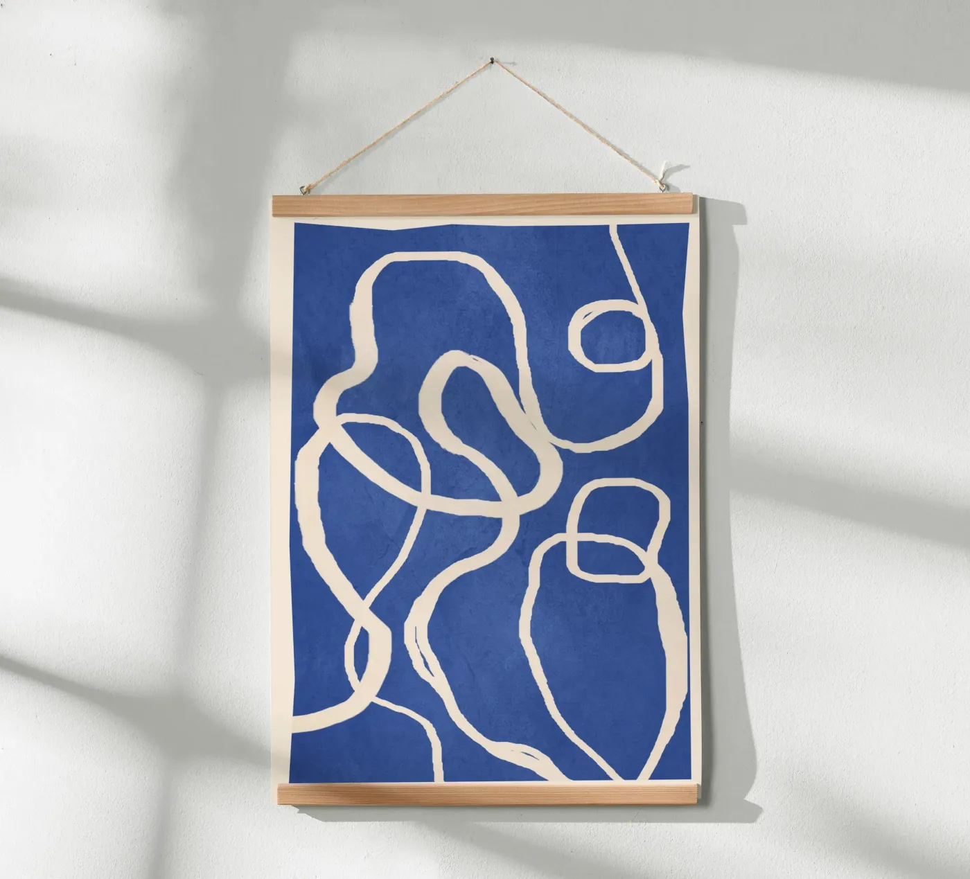 Ether Line 3 poster van Nadjaa