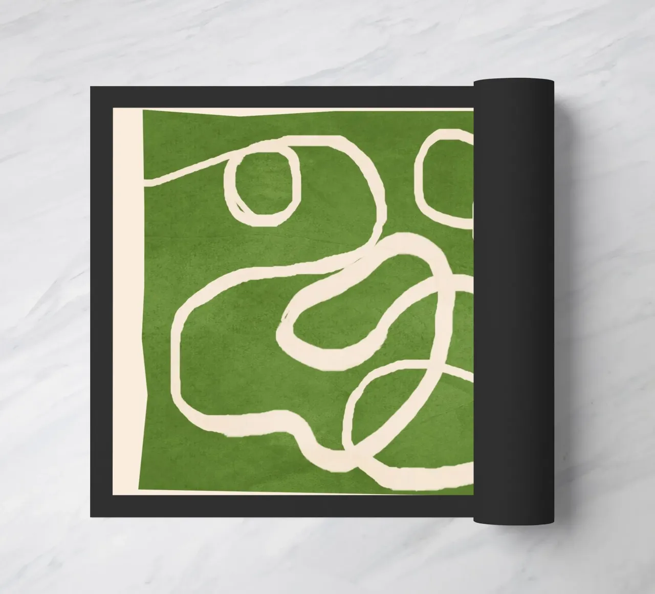 Ether Line 4 doormat by Nadjaa