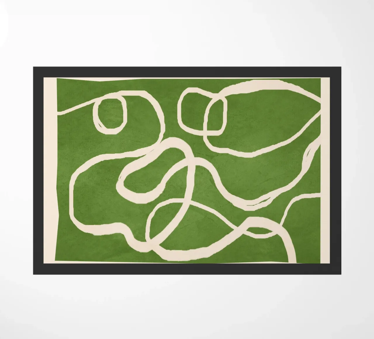 Ether Line 4 doormat by Nadjaa