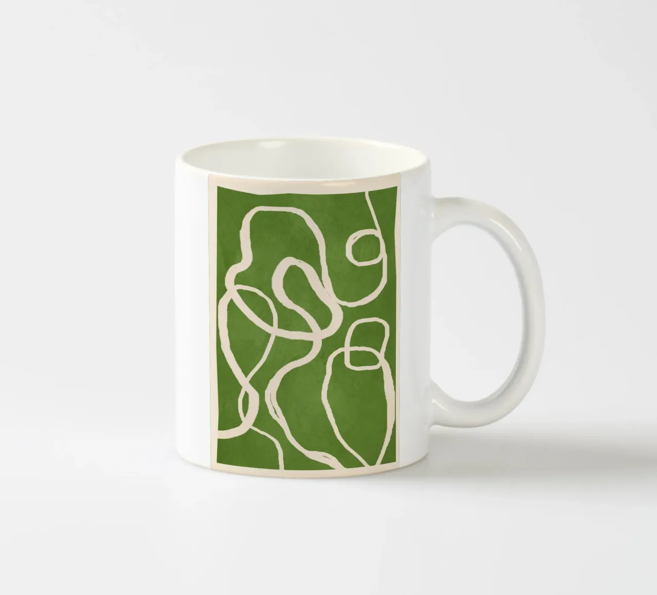 Ether Line 4 tazza in ceramica da Nadjaa