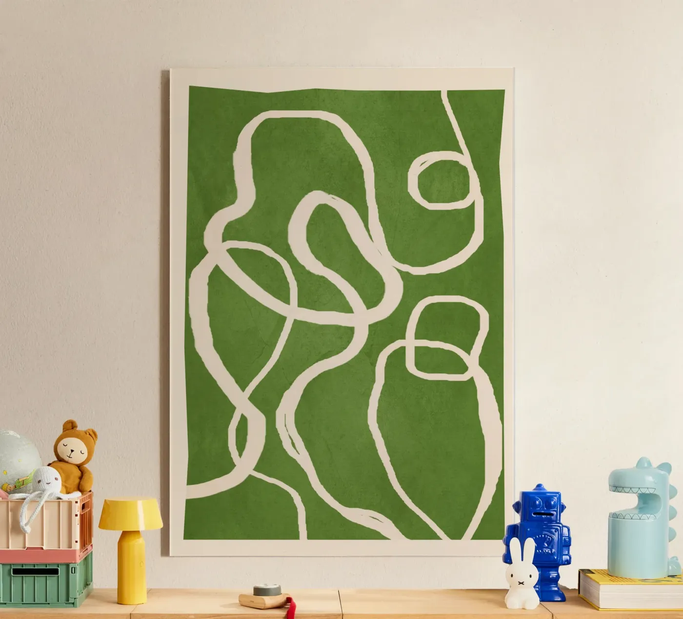 Ether Line 4 plexiglas de Nadjaa