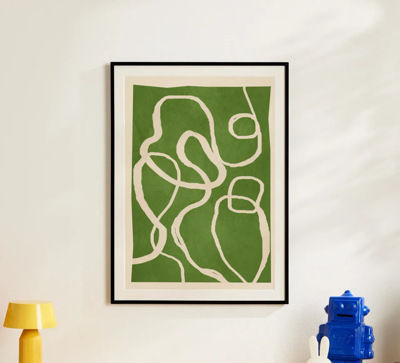 Ether Line 4 Poster von Nadjaa