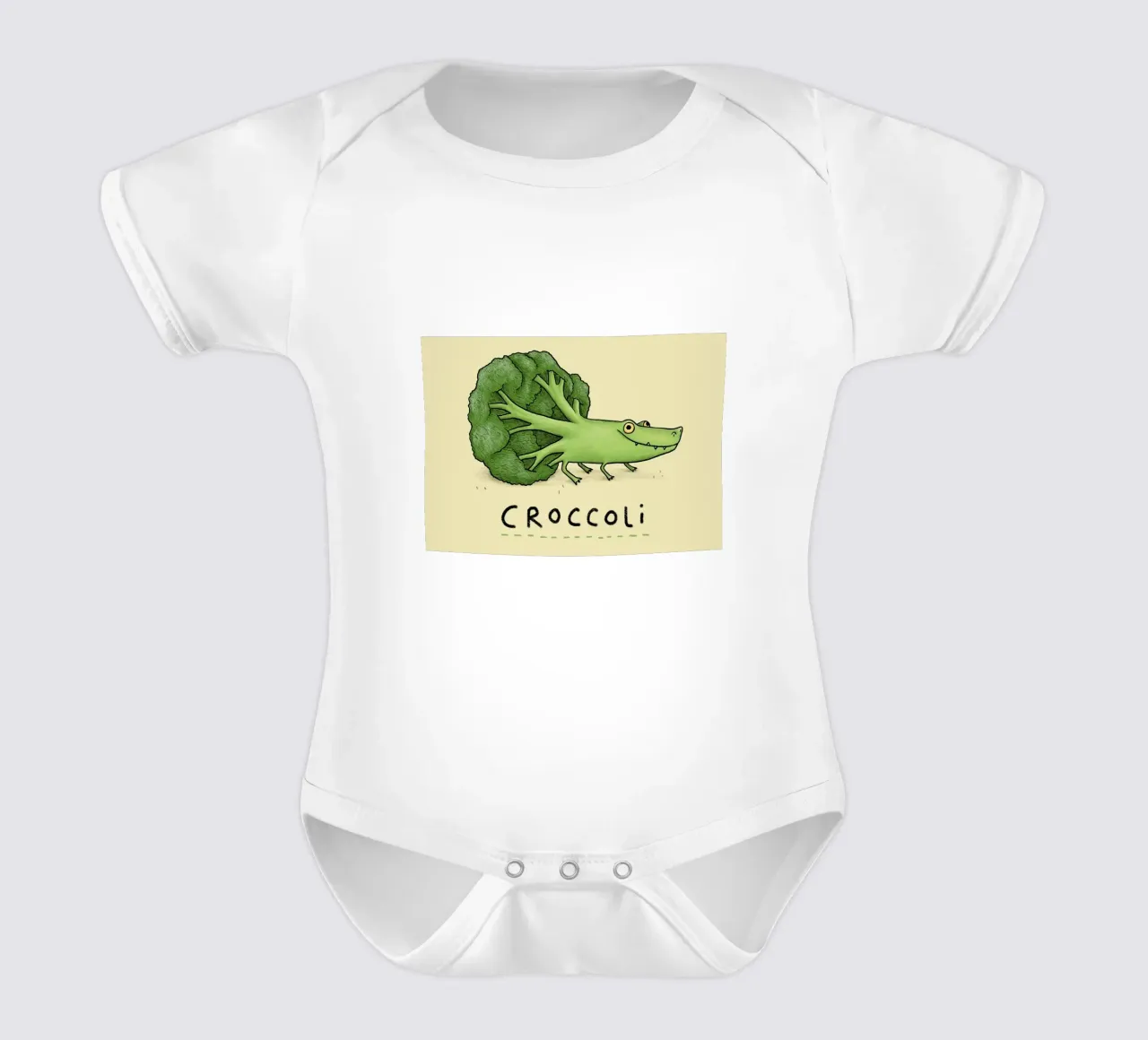 Croccoli body neonato maniche corte da HARU HARU