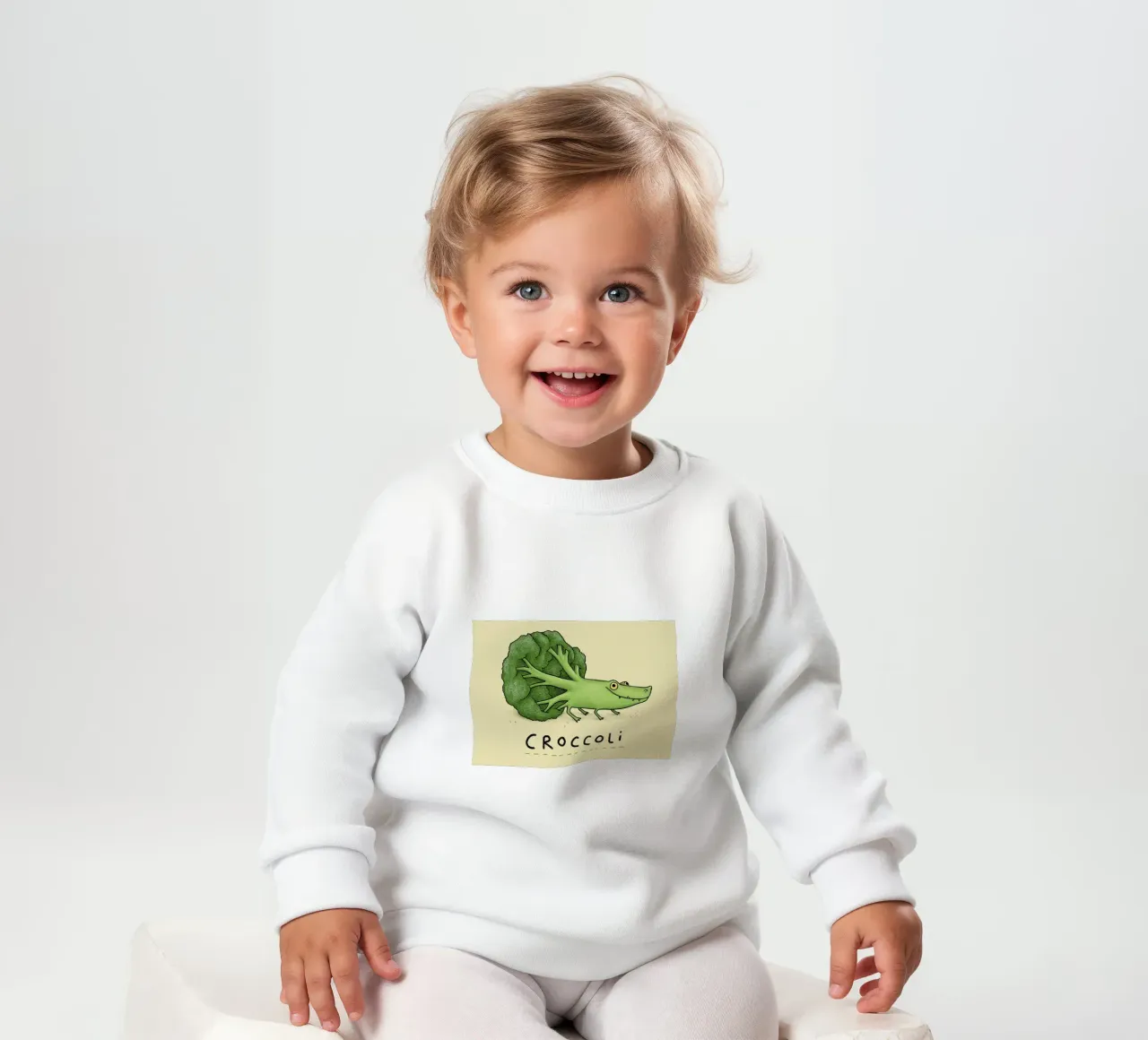 Croccoli felpa neonato da HARU HARU