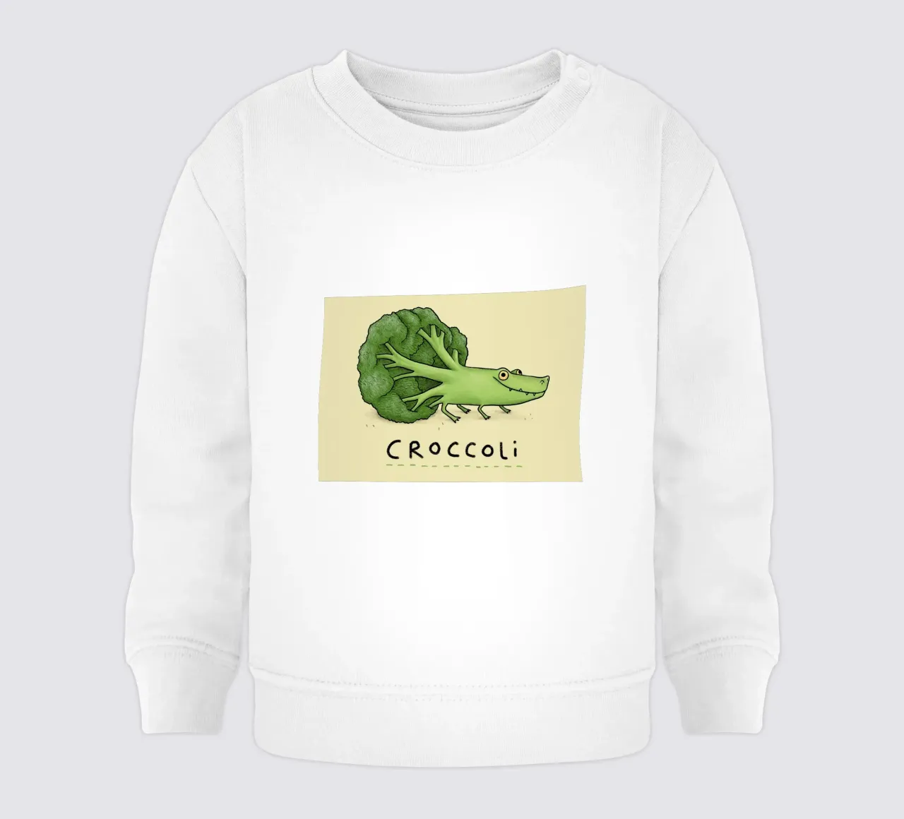 Croccoli felpa neonato da HARU HARU