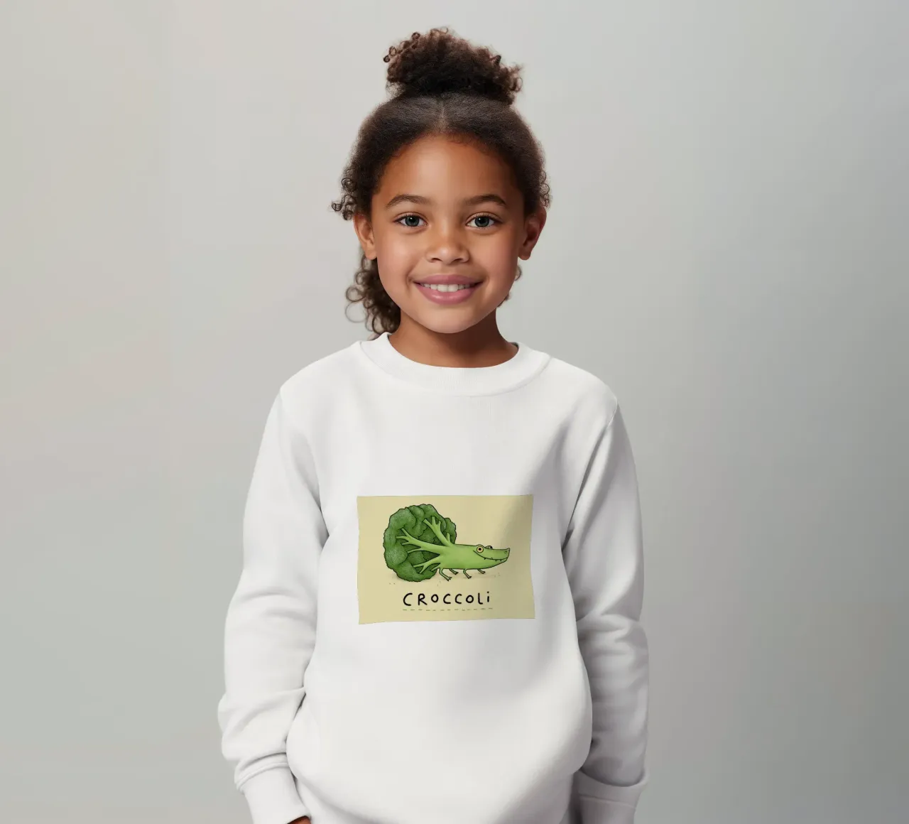 Croccoli felpa bambino da HARU HARU