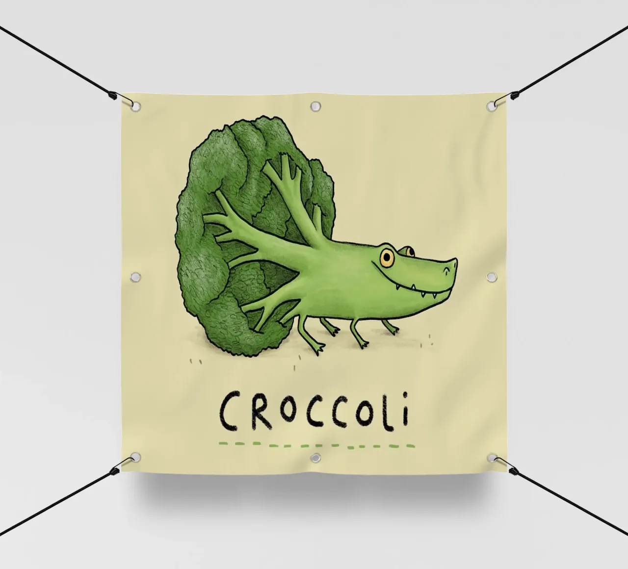 Croccoli telo in pvc da HARU HARU