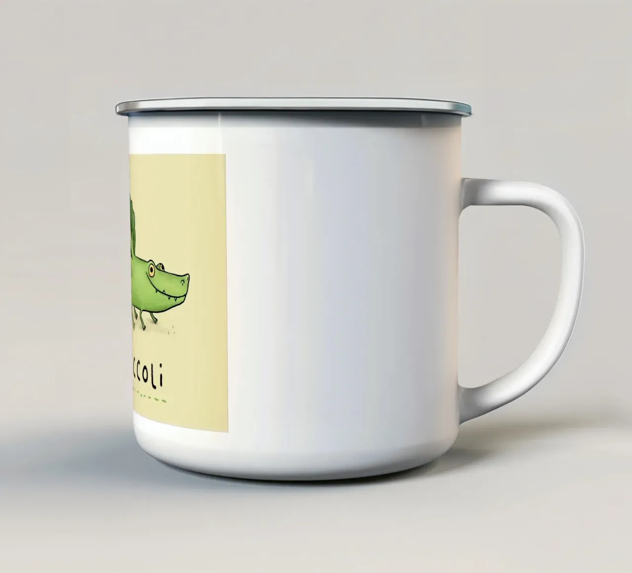 Croccoli tazza in smalto da HARU HARU