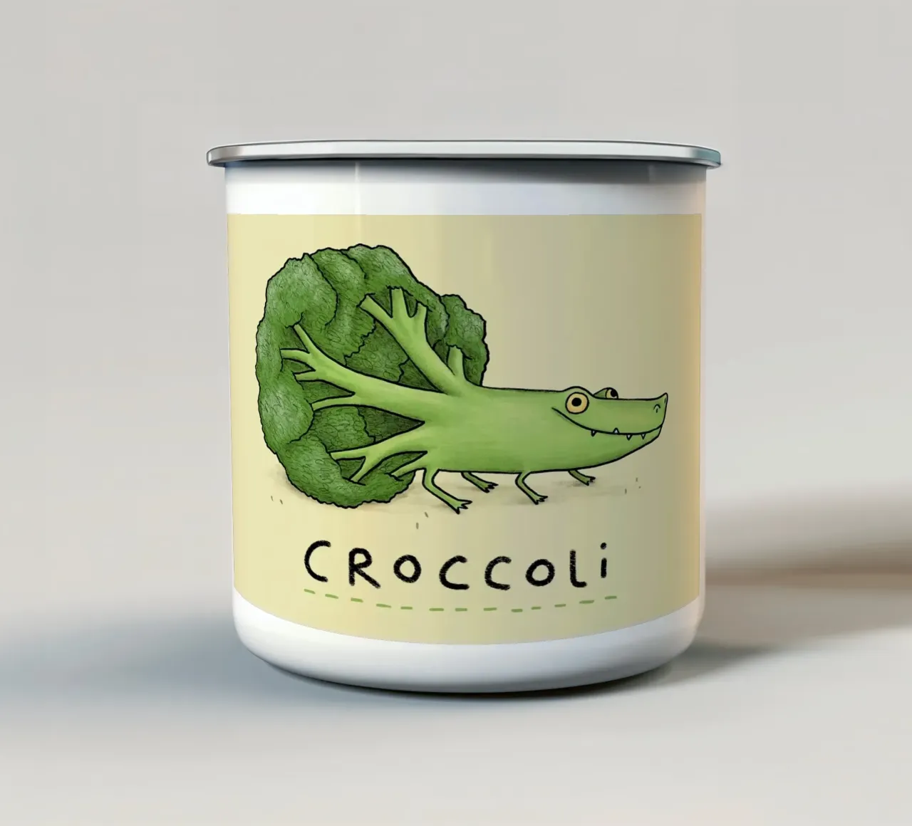 Croccoli tazza in smalto da HARU HARU