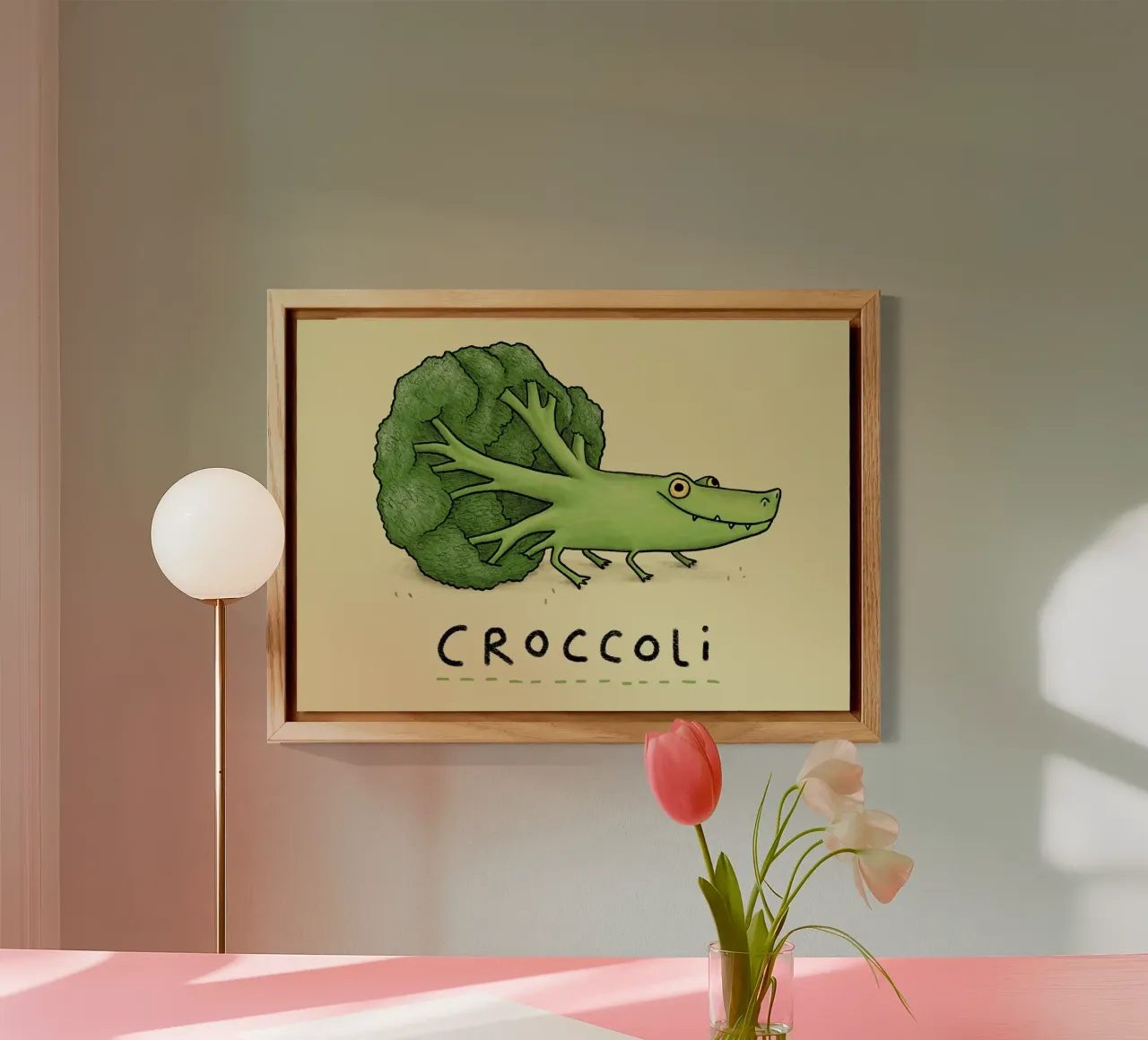 Croccoli alluminio dibond da HARU HARU