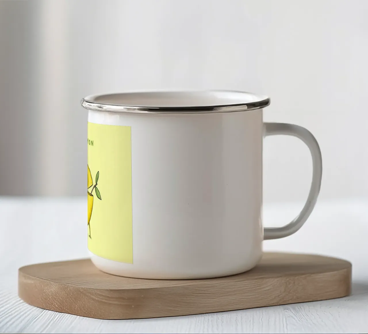 Camaleonte tazza in smalto da HARU HARU