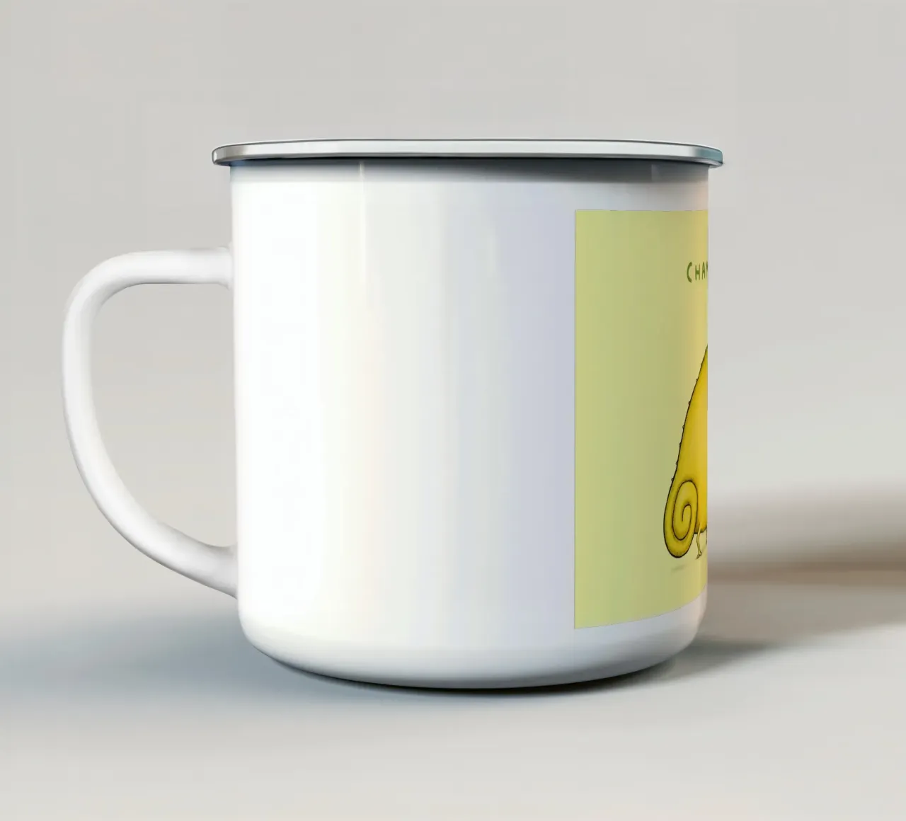 Camaleonte tazza in smalto da HARU HARU