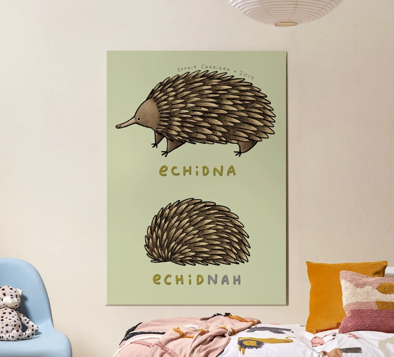 Echidna Echidnah alluminio dibond da HARU HARU