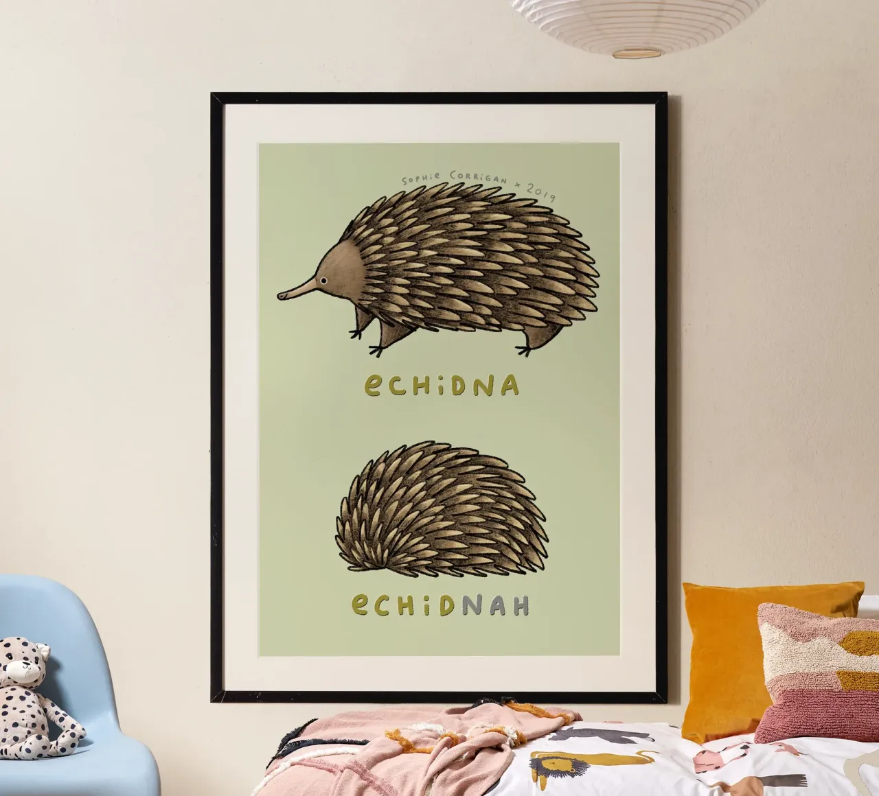 Echidna Echidnah carta hahnemühle da HARU HARU