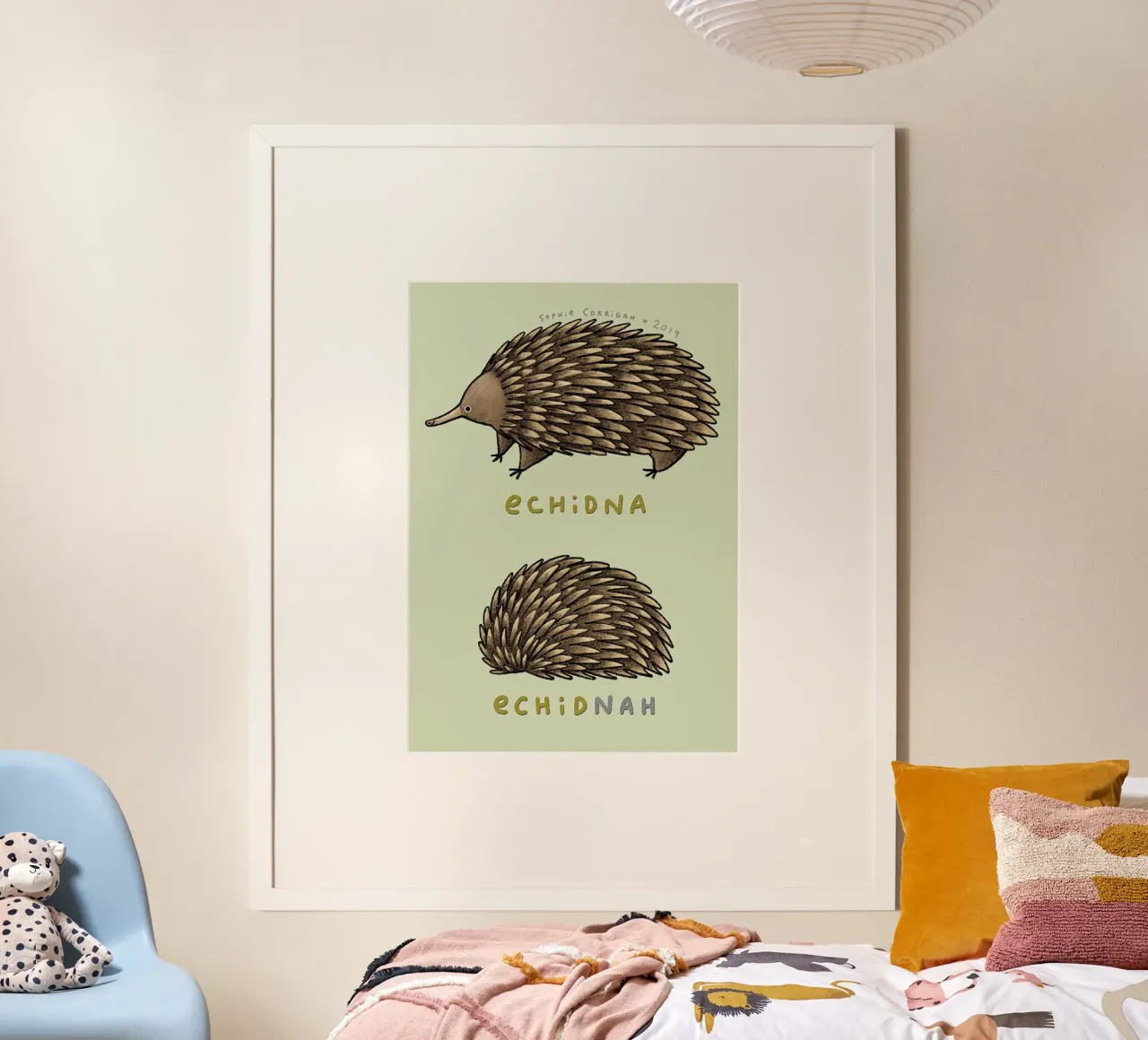 Echidna Echidnah carta hahnemühle da HARU HARU