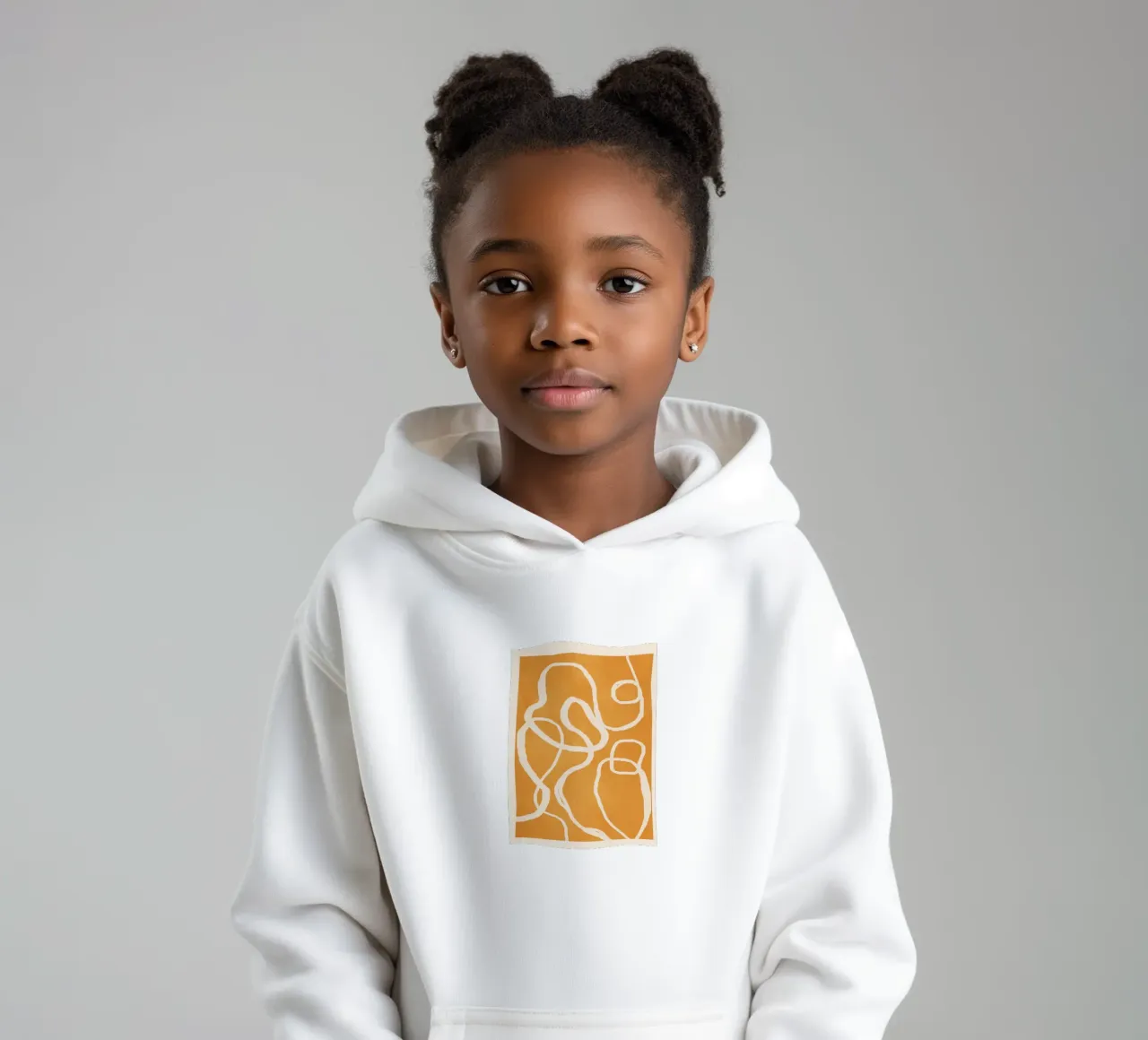 Ether Line 5 felpa bambino con cappuccio da Nadjaa