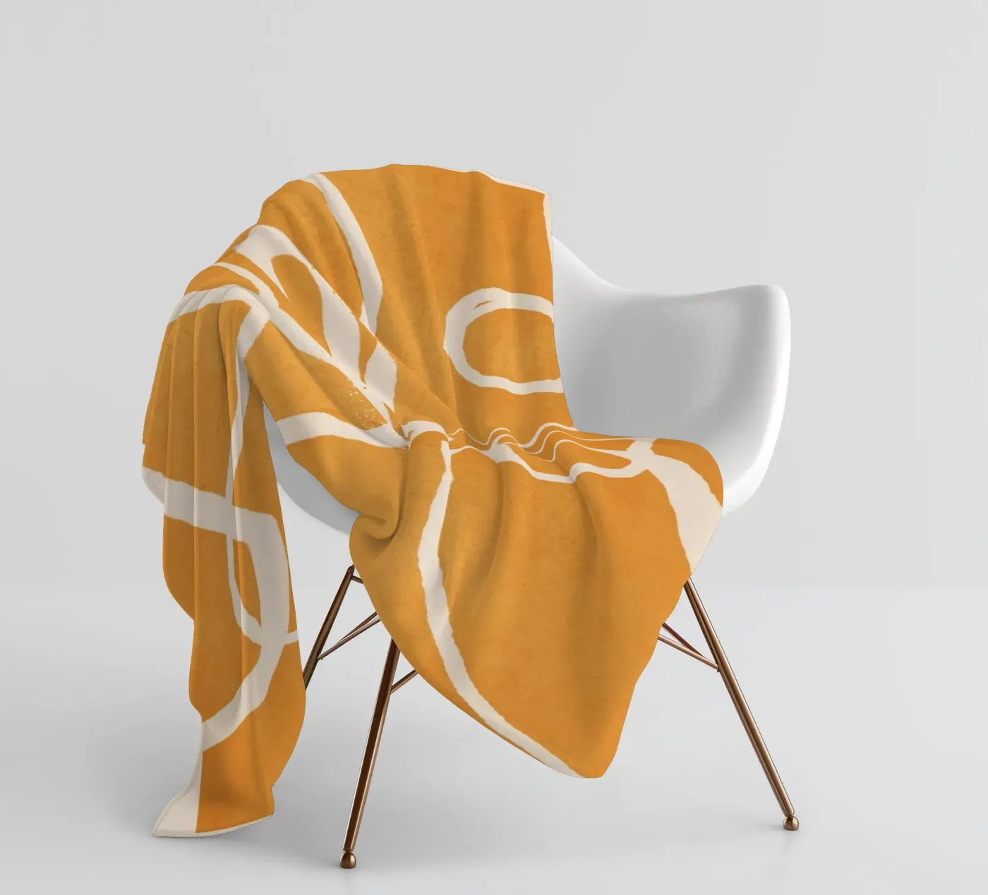 Ether Line 5 fleece blanket by Nadjaa