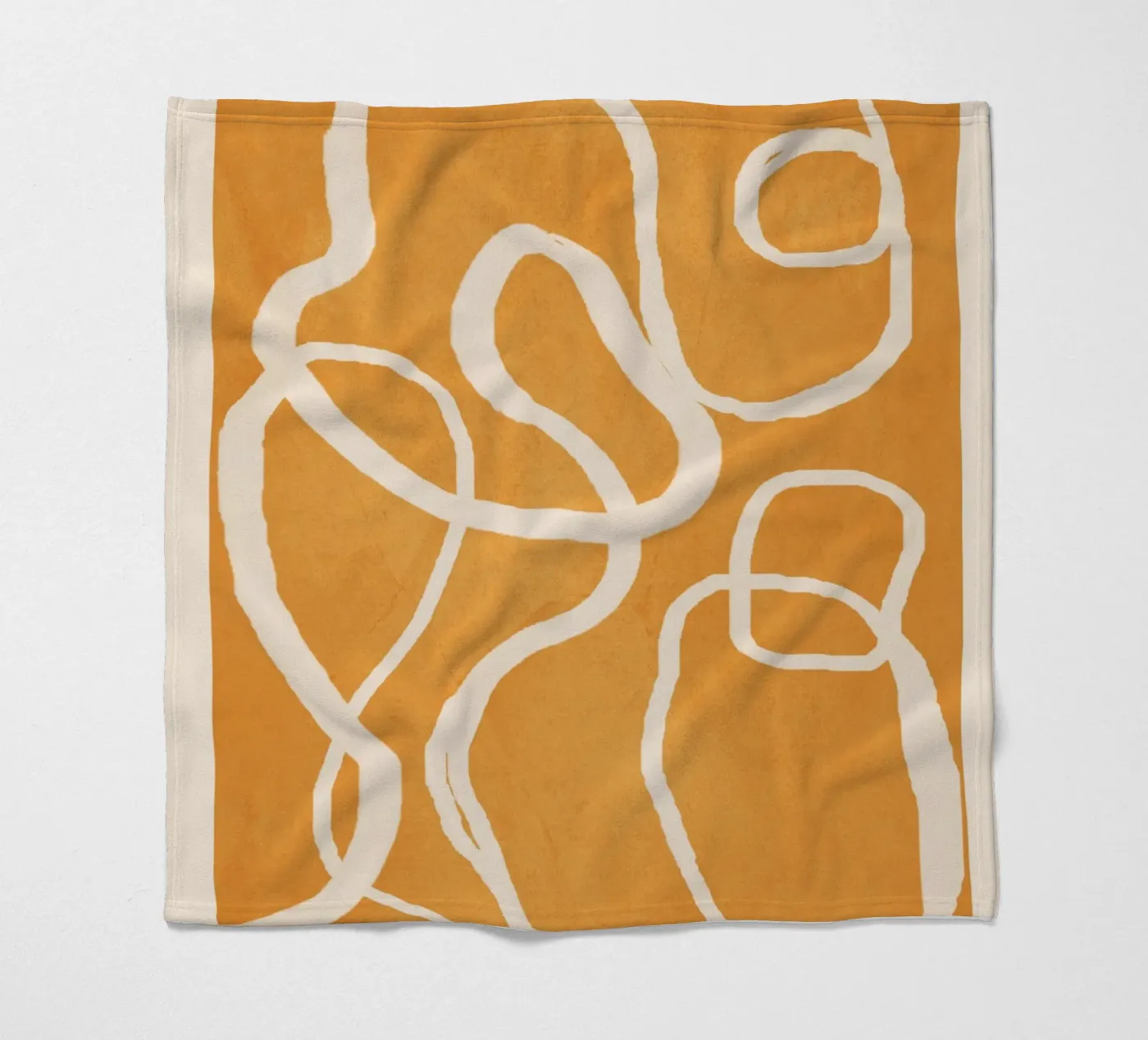 Ether Line 5 fleece blanket by Nadjaa