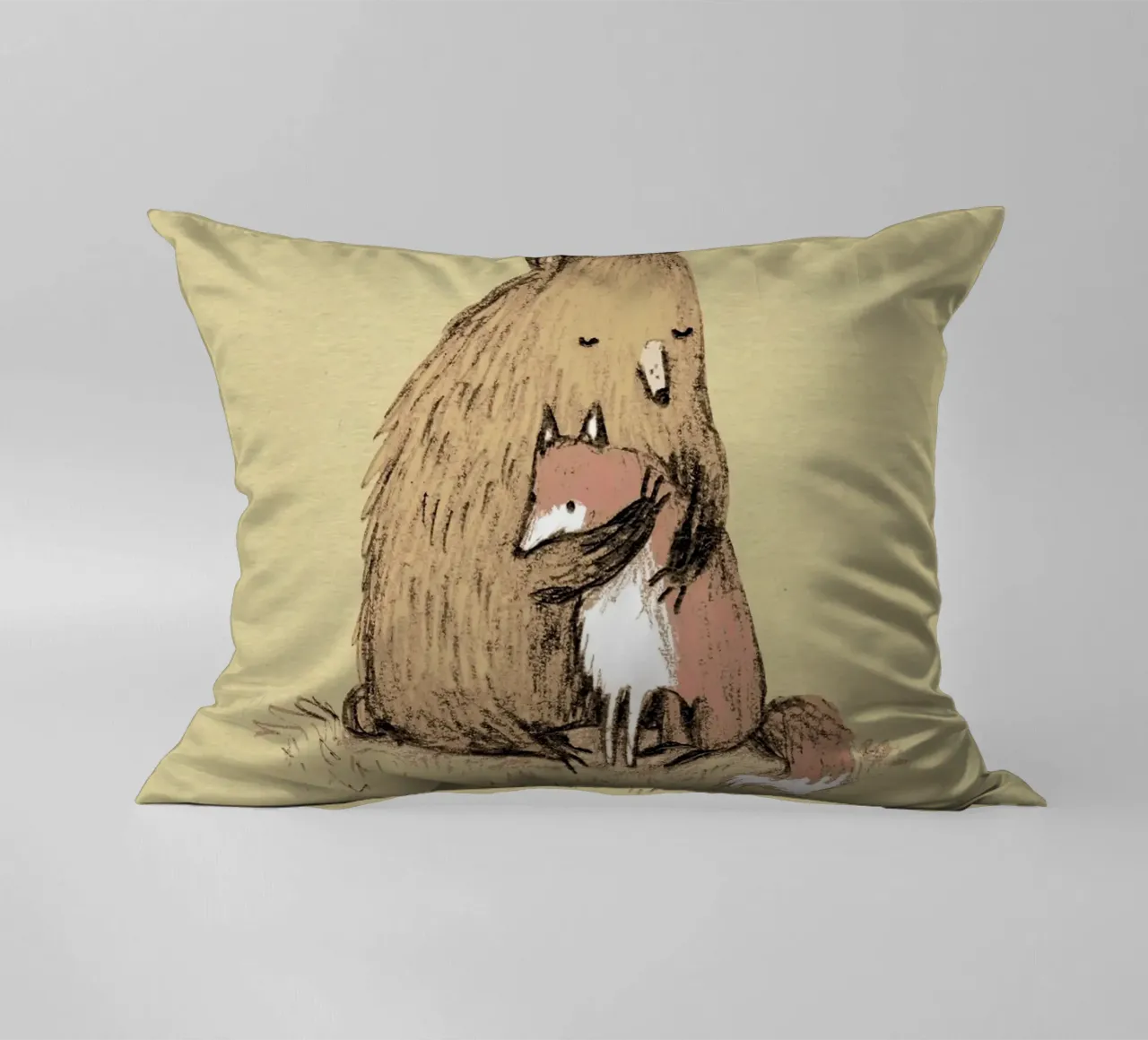 Abbracci del Grizzly cuscino da HARU HARU