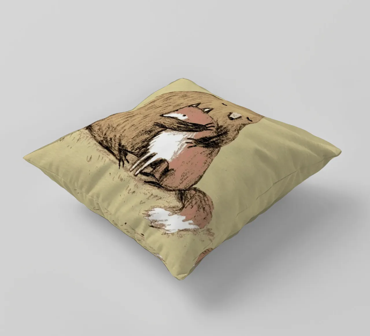 Abbracci del Grizzly cuscino da HARU HARU