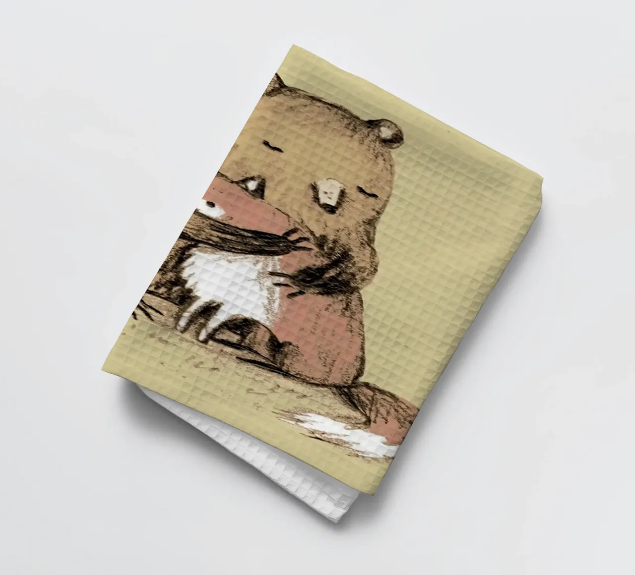 Abbracci del Grizzly canovaccio da cucina da HARU HARU