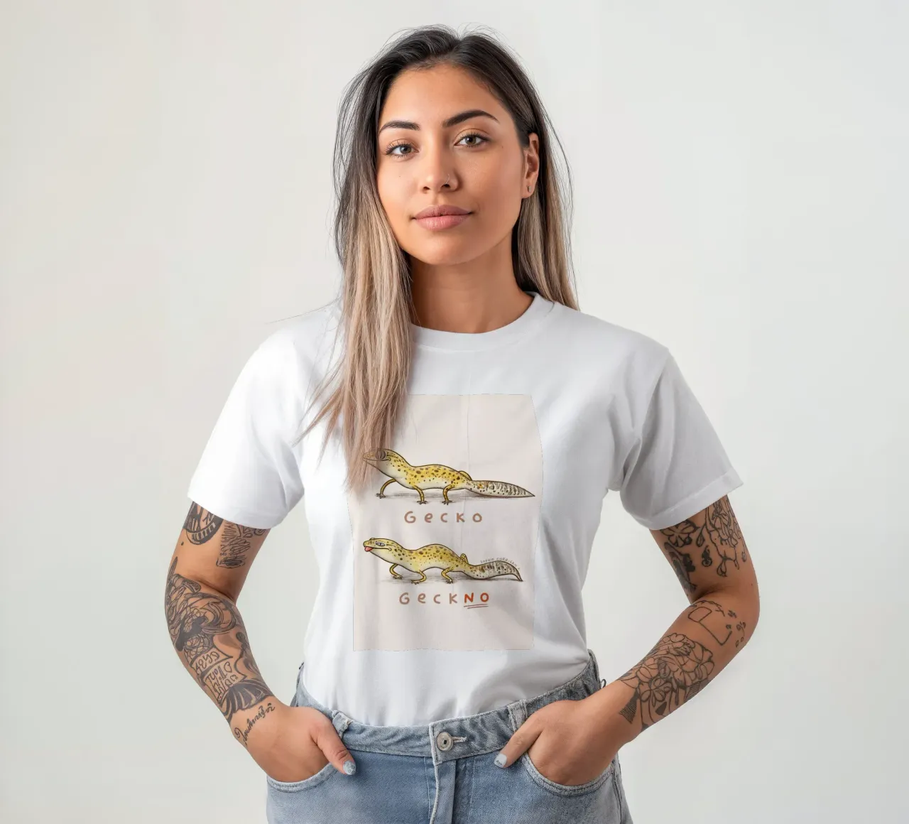 Geco Geckno t-shirt da HARU HARU