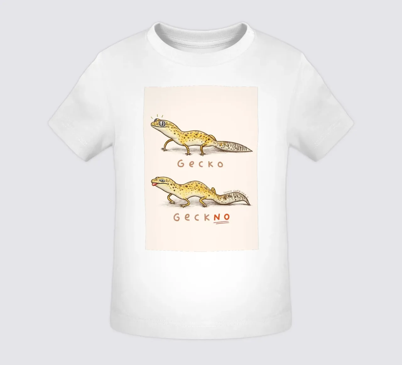 Geco Geckno maglietta neonato da HARU HARU