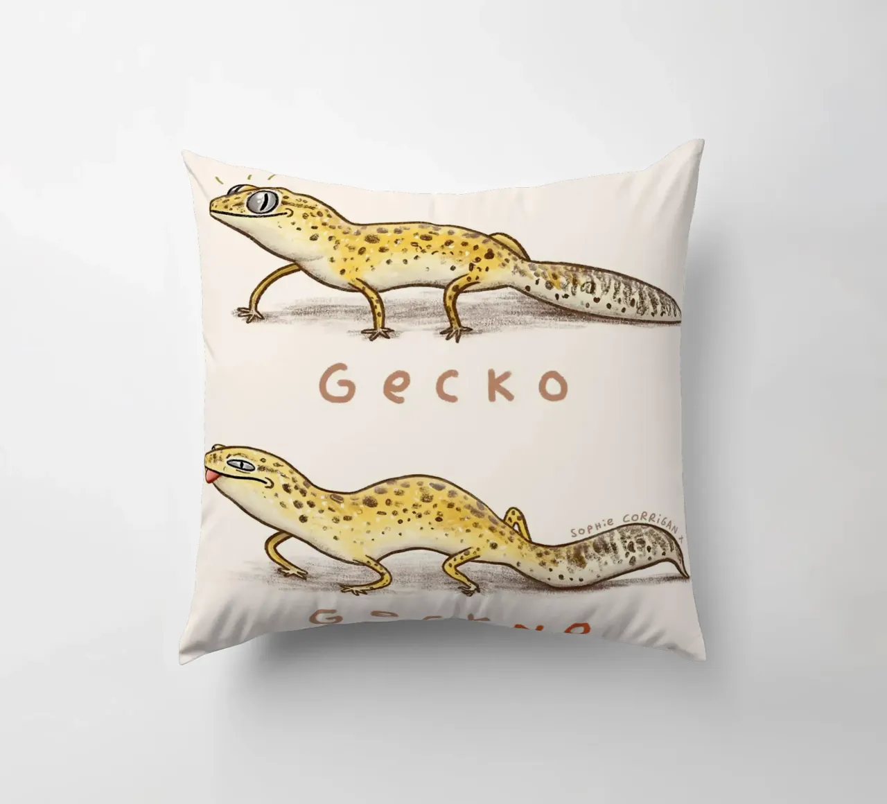 Geco Geckno cuscino da HARU HARU