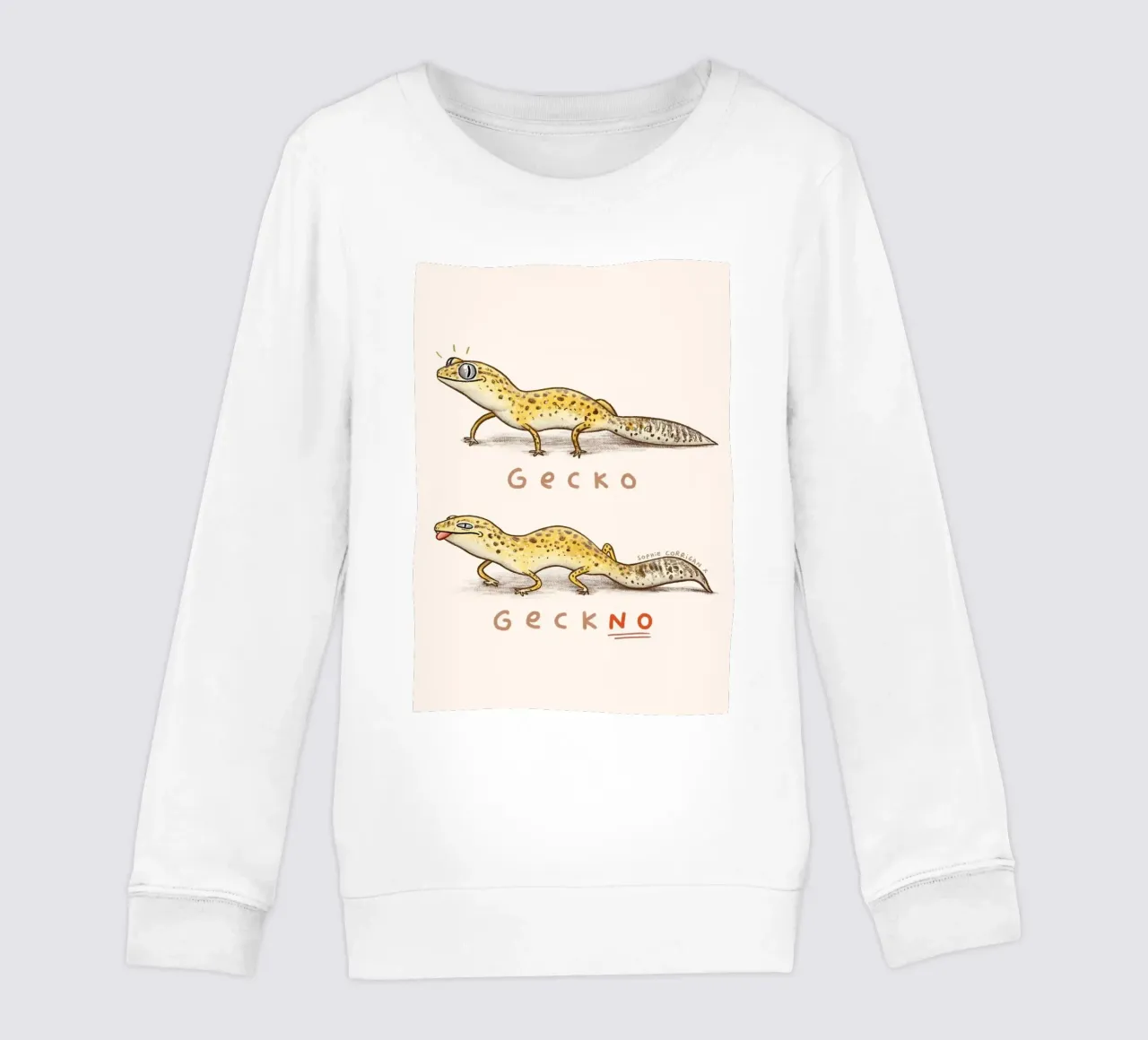 Geco Geckno felpa bambino da HARU HARU