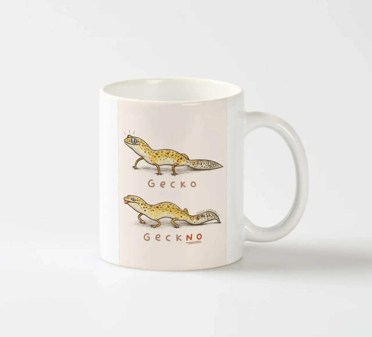 Geco Geckno tazza in ceramica da HARU HARU