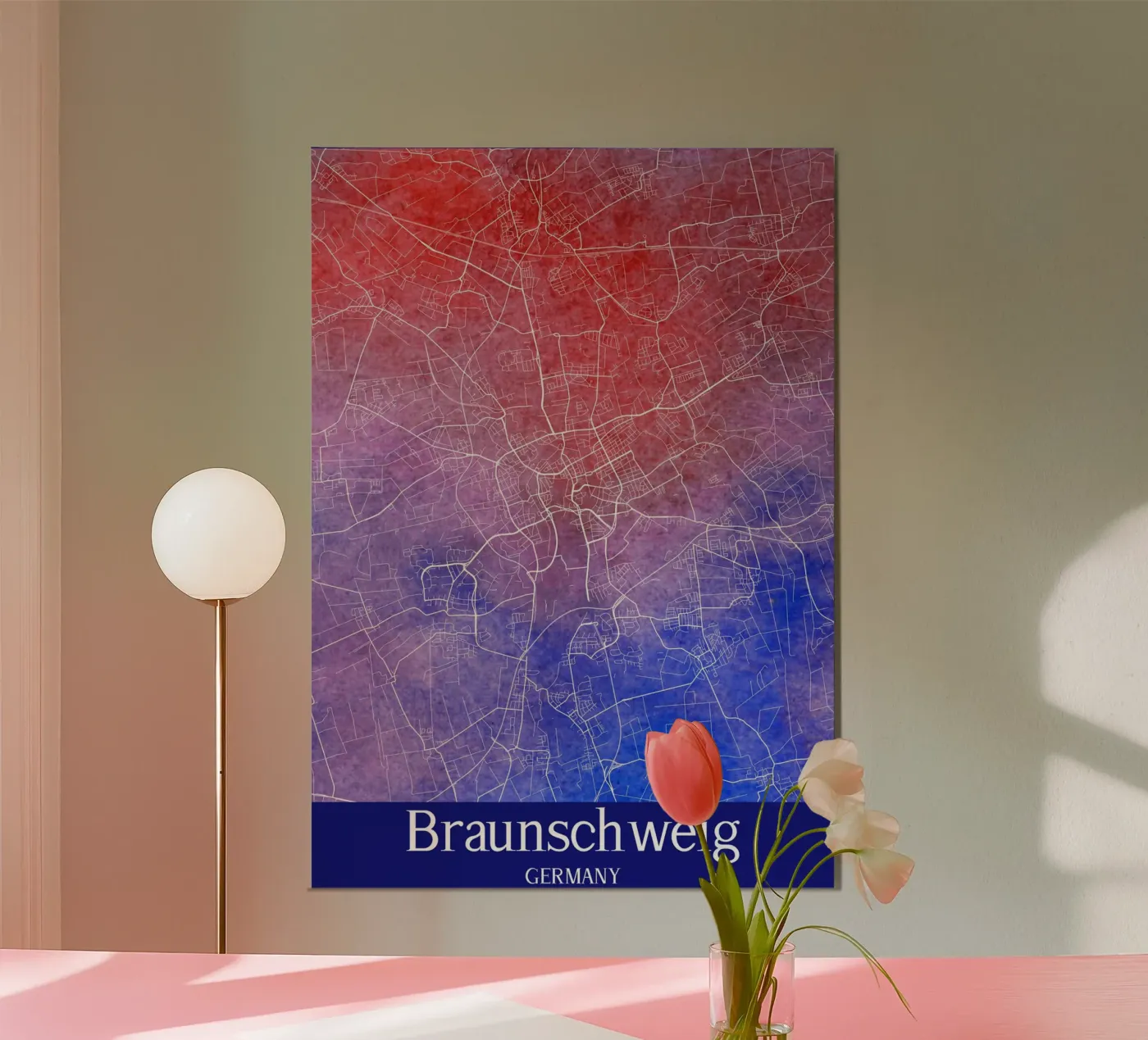 Braunschweig GERMANY poster da WorldPrint