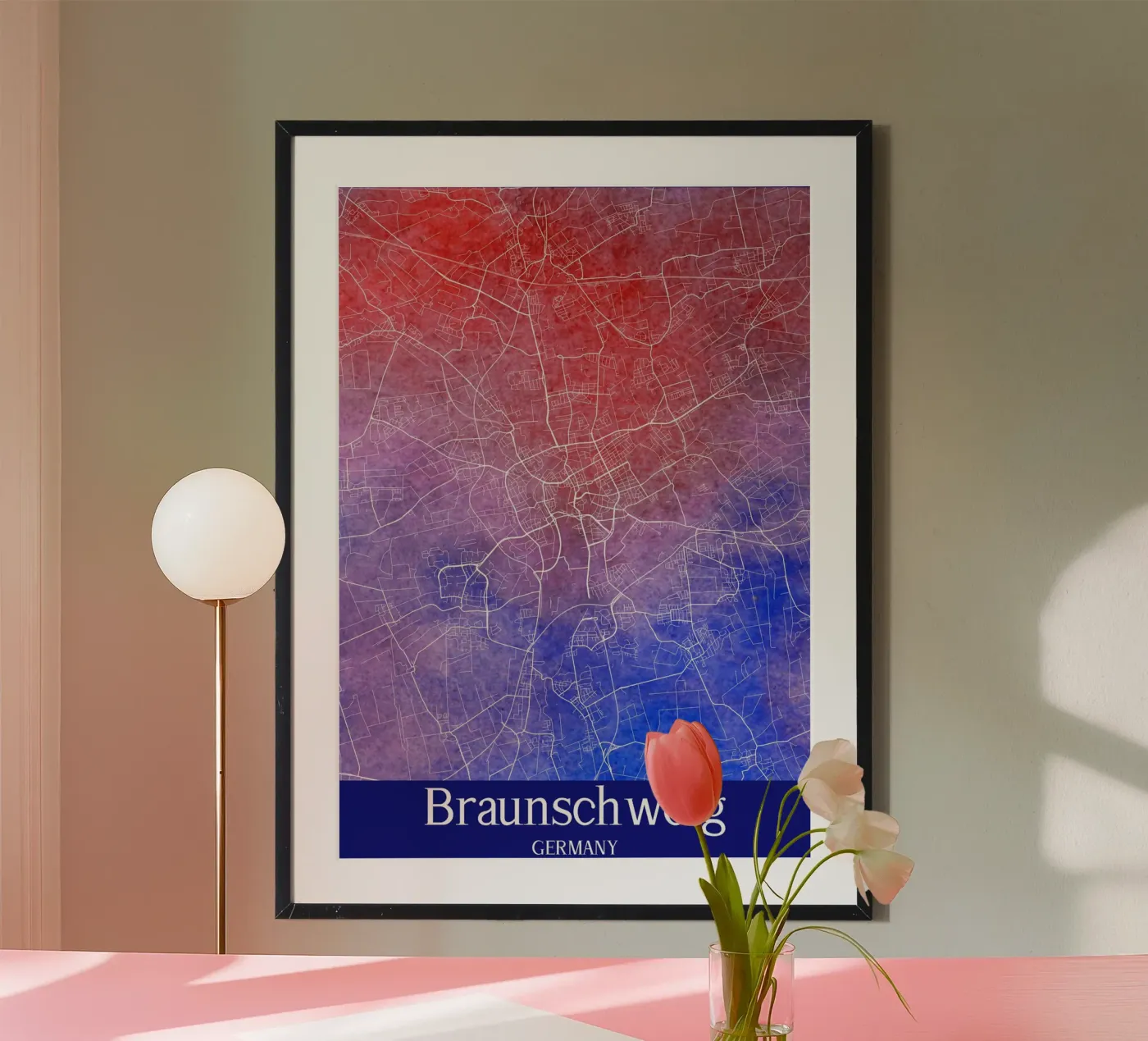 Braunschweig GERMANY poster da WorldPrint