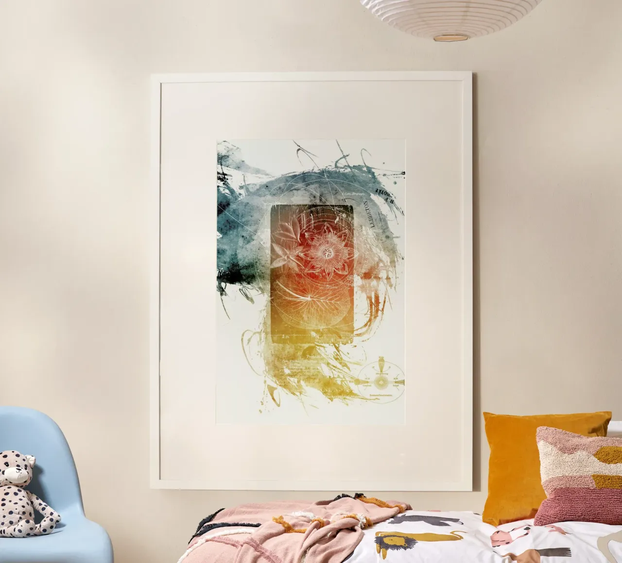 Imaginary Moments 2 poster con telaio in alluminio da Mr Cup