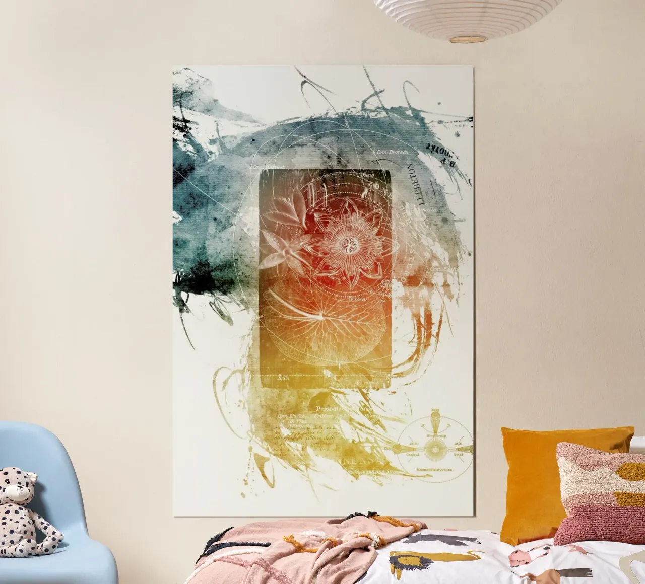 Imaginary Moments 2 poster con telaio in alluminio da Mr Cup