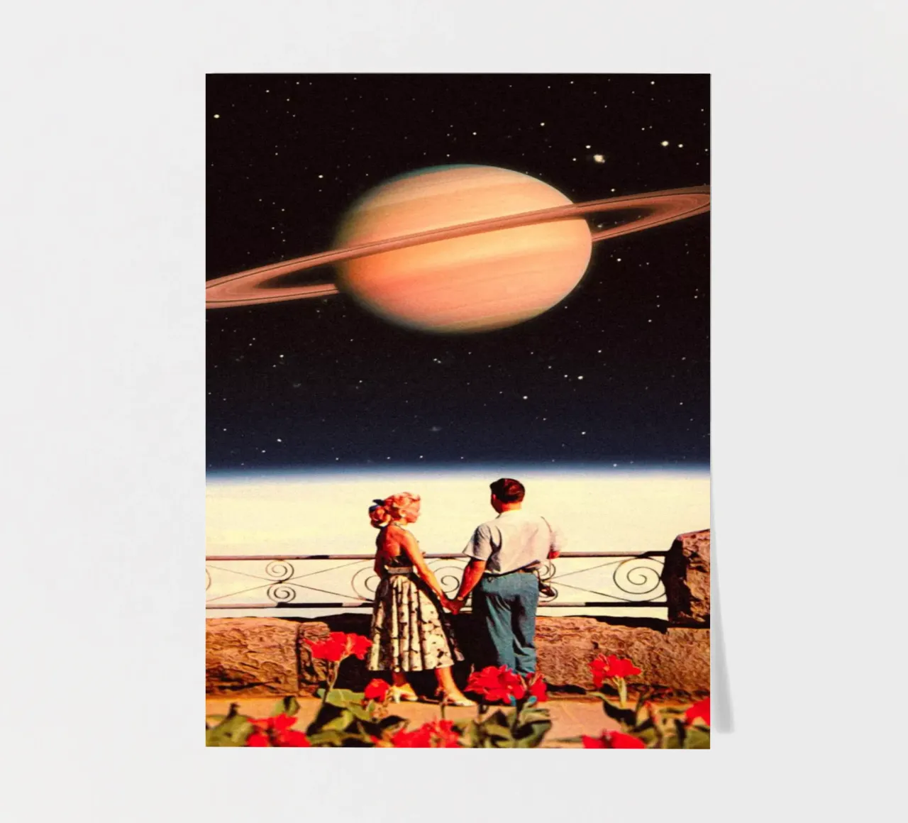 Space Love foglio adesivo da Taudalpoi