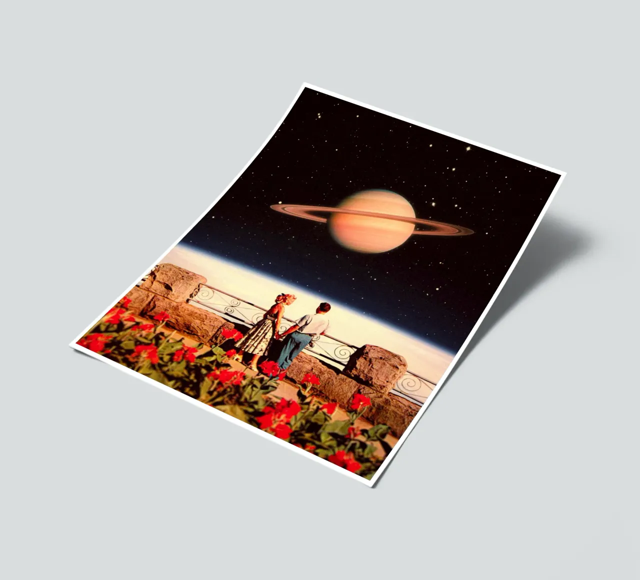 Space Love foglio adesivo da Taudalpoi