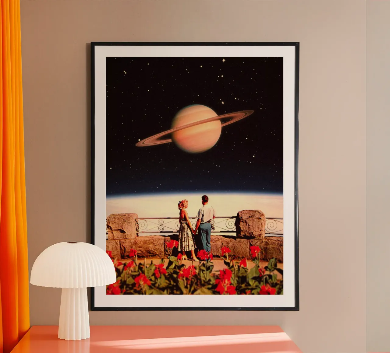 Space Love poster da Taudalpoi