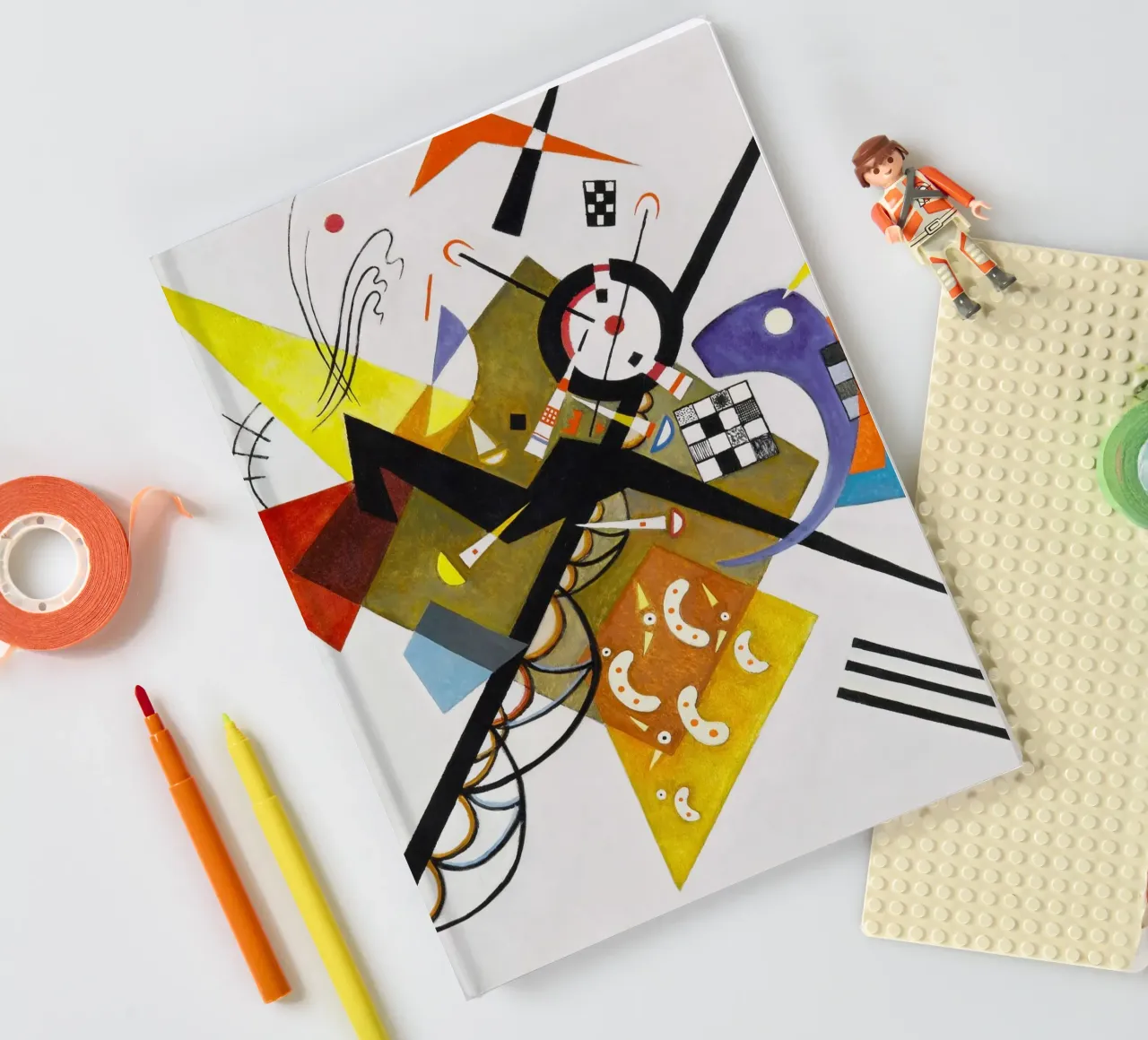 Wassily Kandinsky’s Auf Weiß II (On White II) notebook by Venus Art
