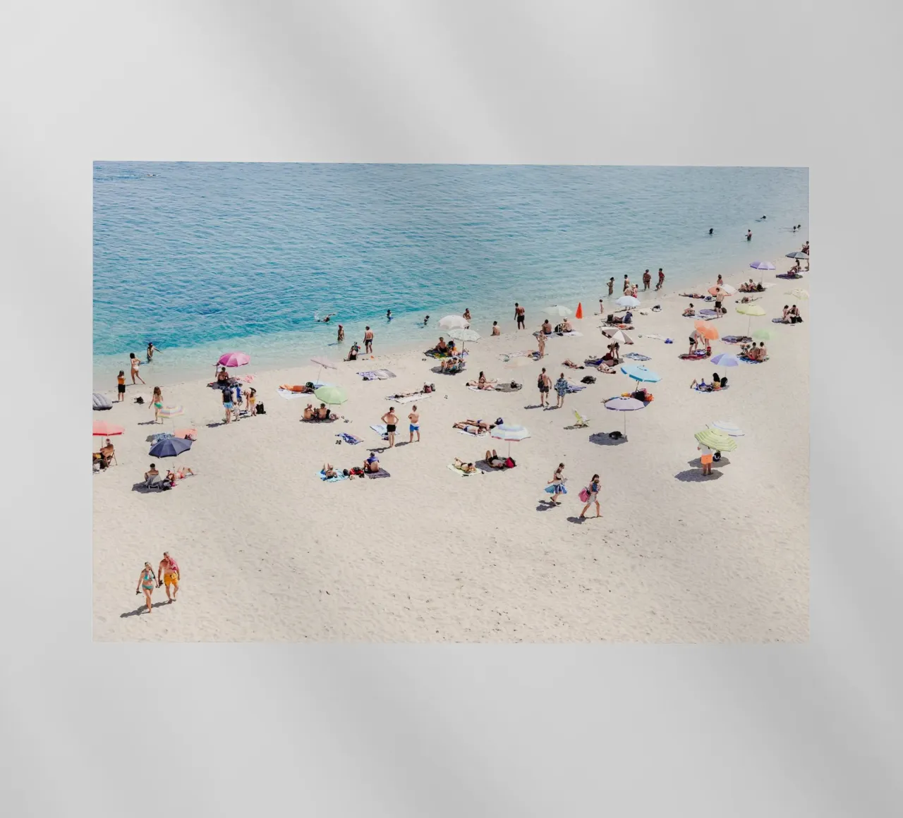 Italian summer on the beach in Tropea pellicola backlit da photolovers