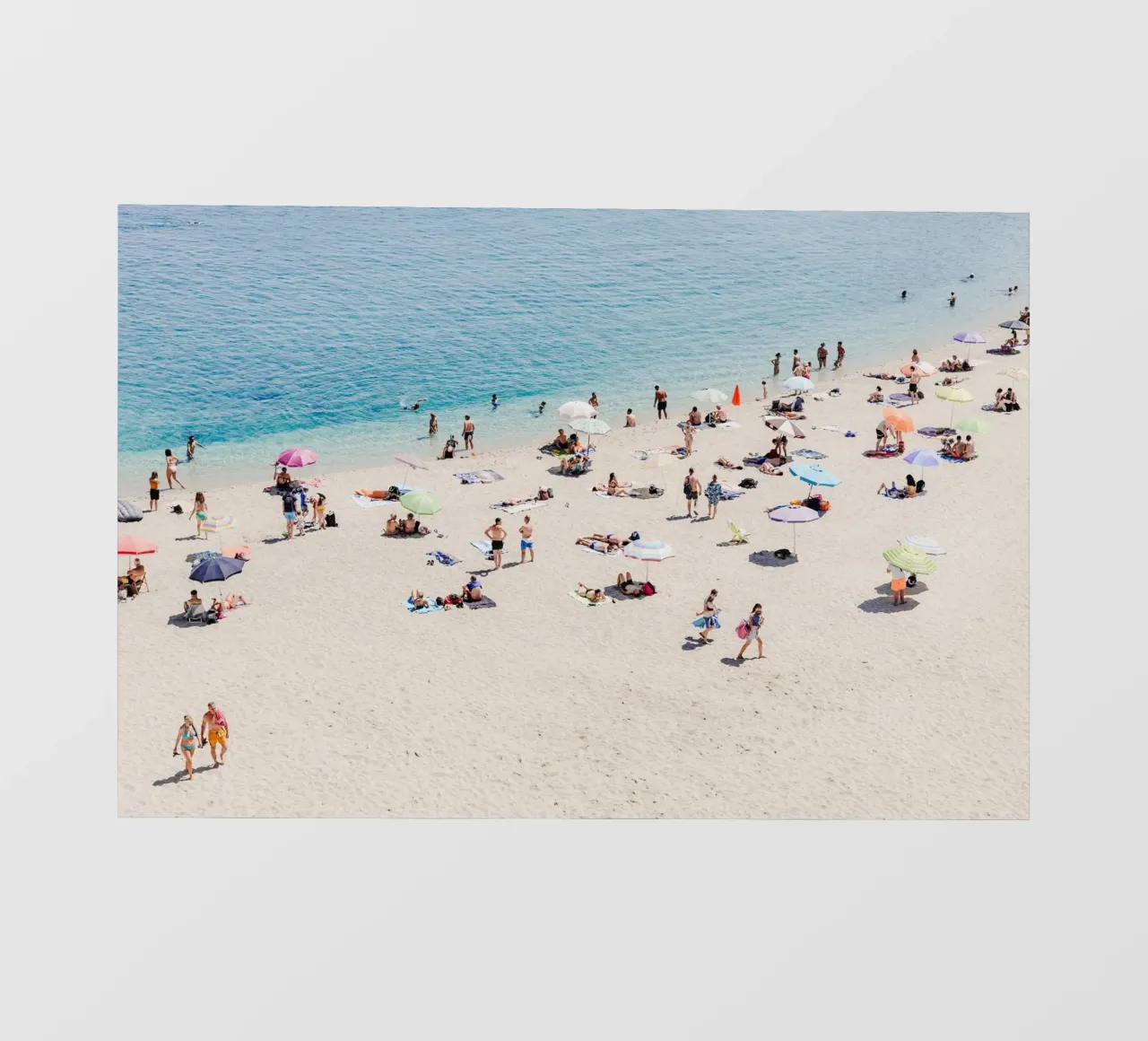 Italian summer on the beach in Tropea pellicola backlit da photolovers