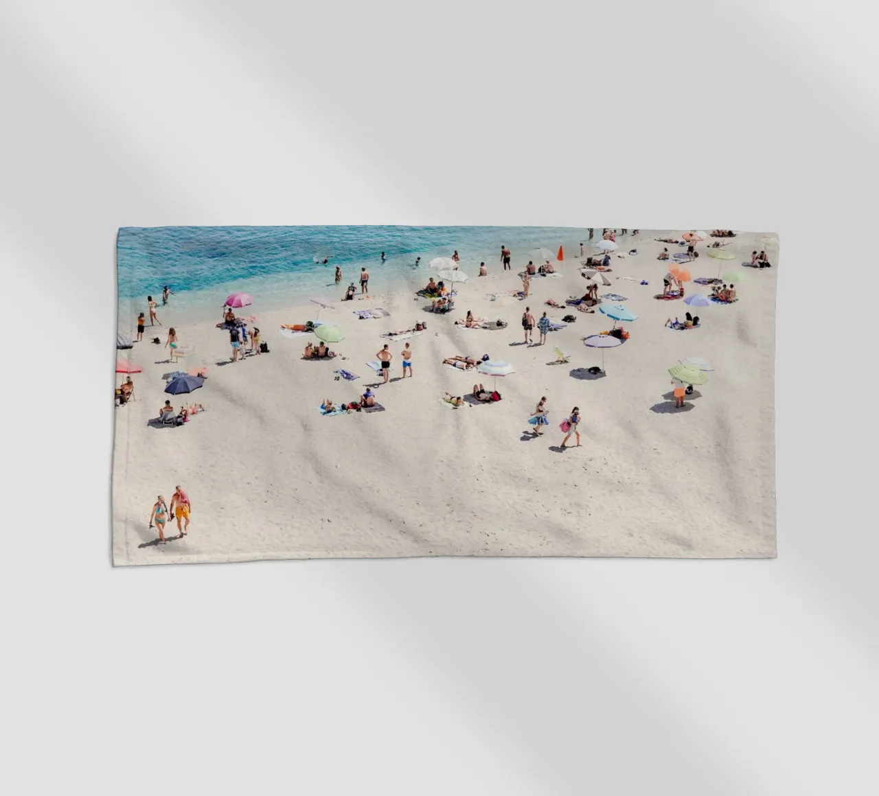 Italian summer on the beach in Tropea telo mare da photolovers
