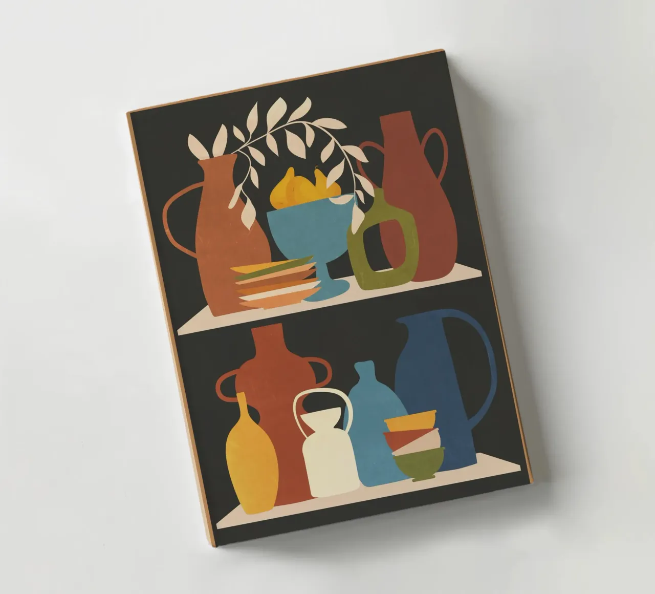 Serenade of Shapes Notizbuch von Nadjaa