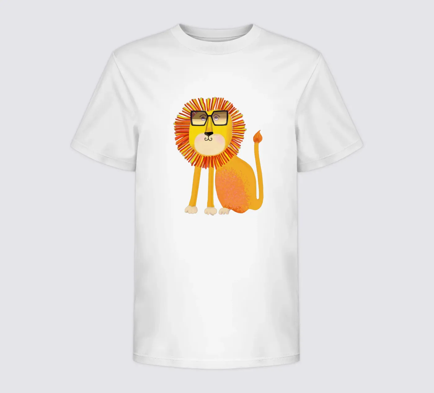 Lion t-shirt bambini da Lynndarakos