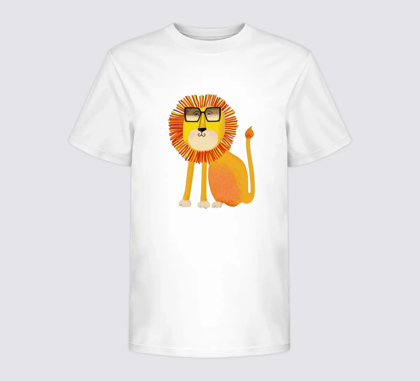 Lion t-shirt bambini da Lynndarakos