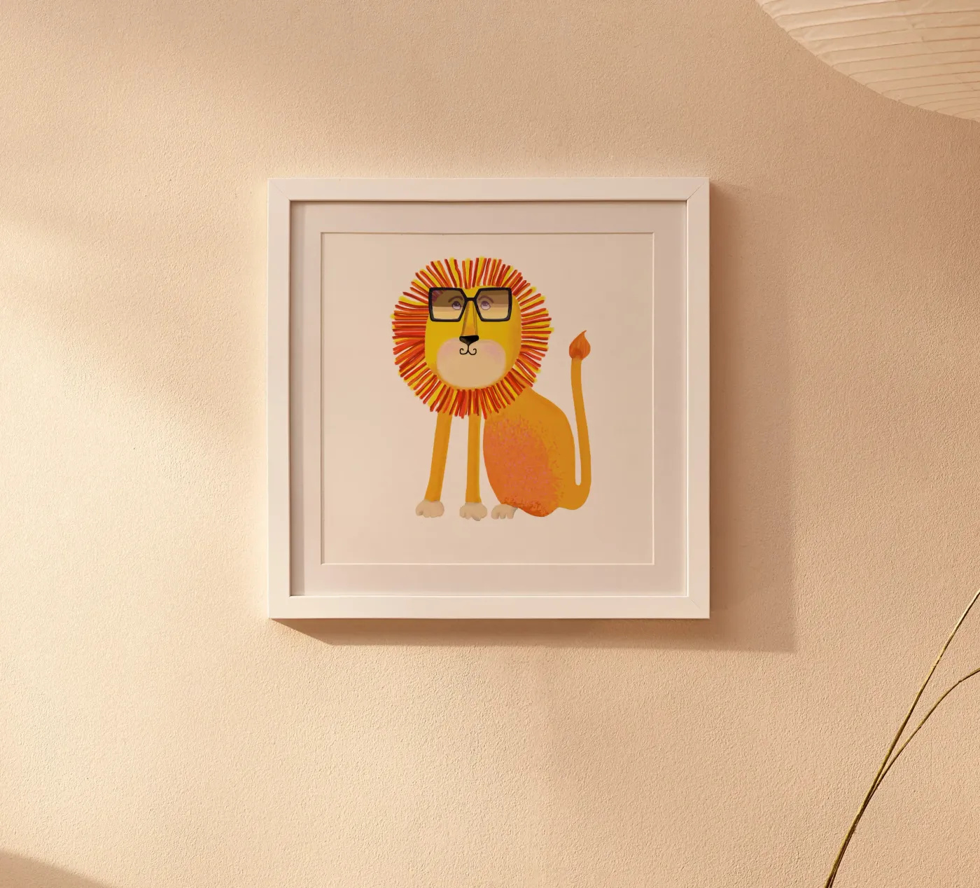 Lion poster van Lynndarakos