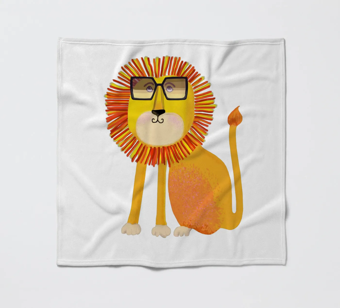 Lion Fleecedecke von Lynndarakos